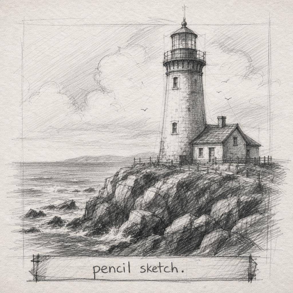 pencil sketch