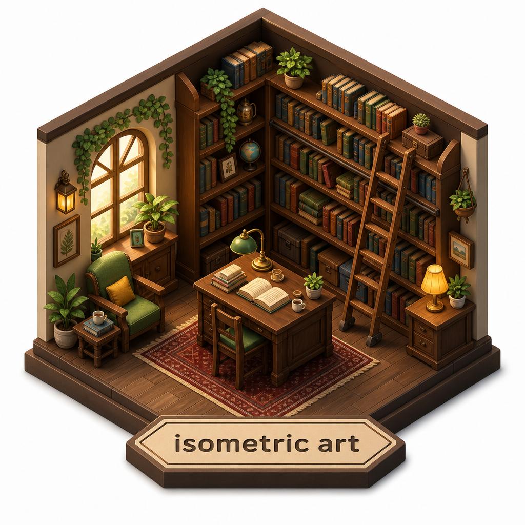 isometric art