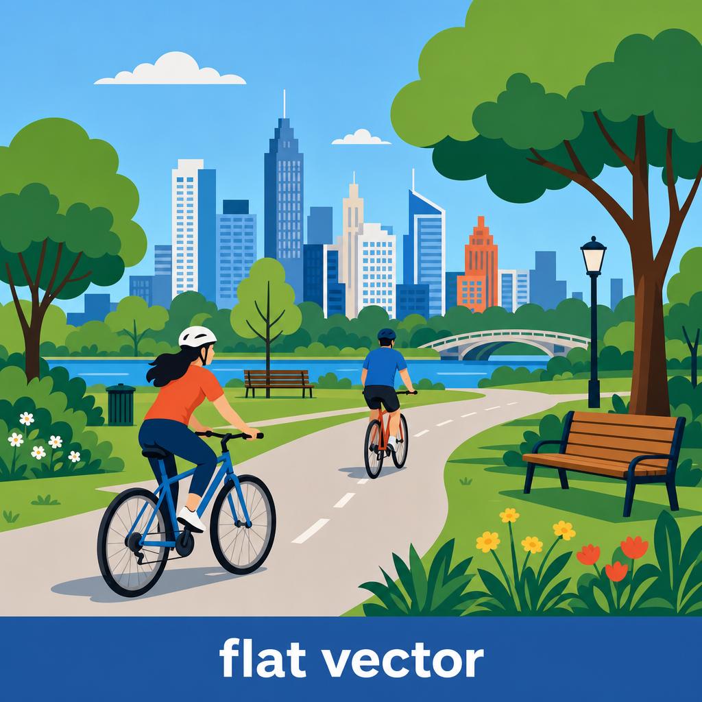 flat vector
